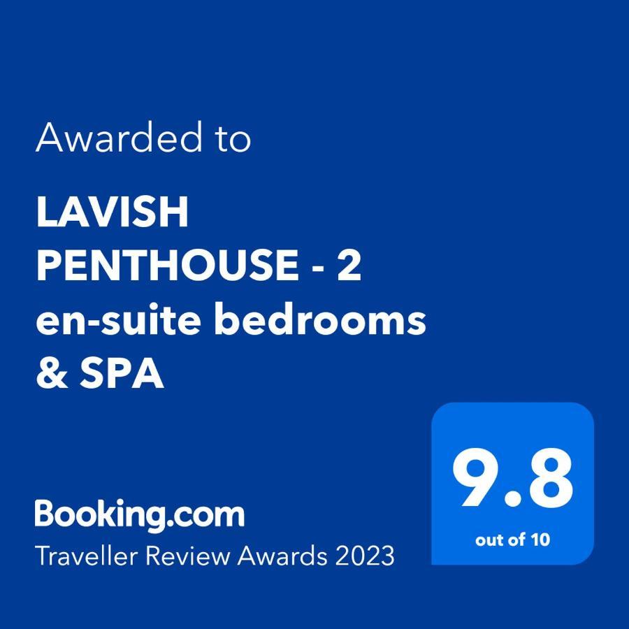 Luxury Penthouse With A Lavish Spa And 2 En-Suite Bedrooms 반스코 외부 사진